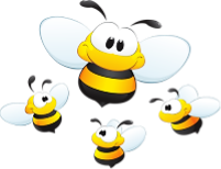 Пчелы PNG фото скачать